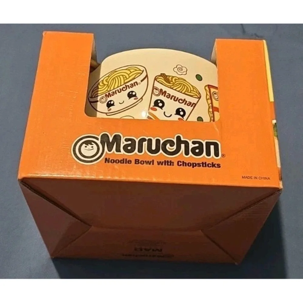 Maruchan Romen Noodle Bowl With  Chopsticks New